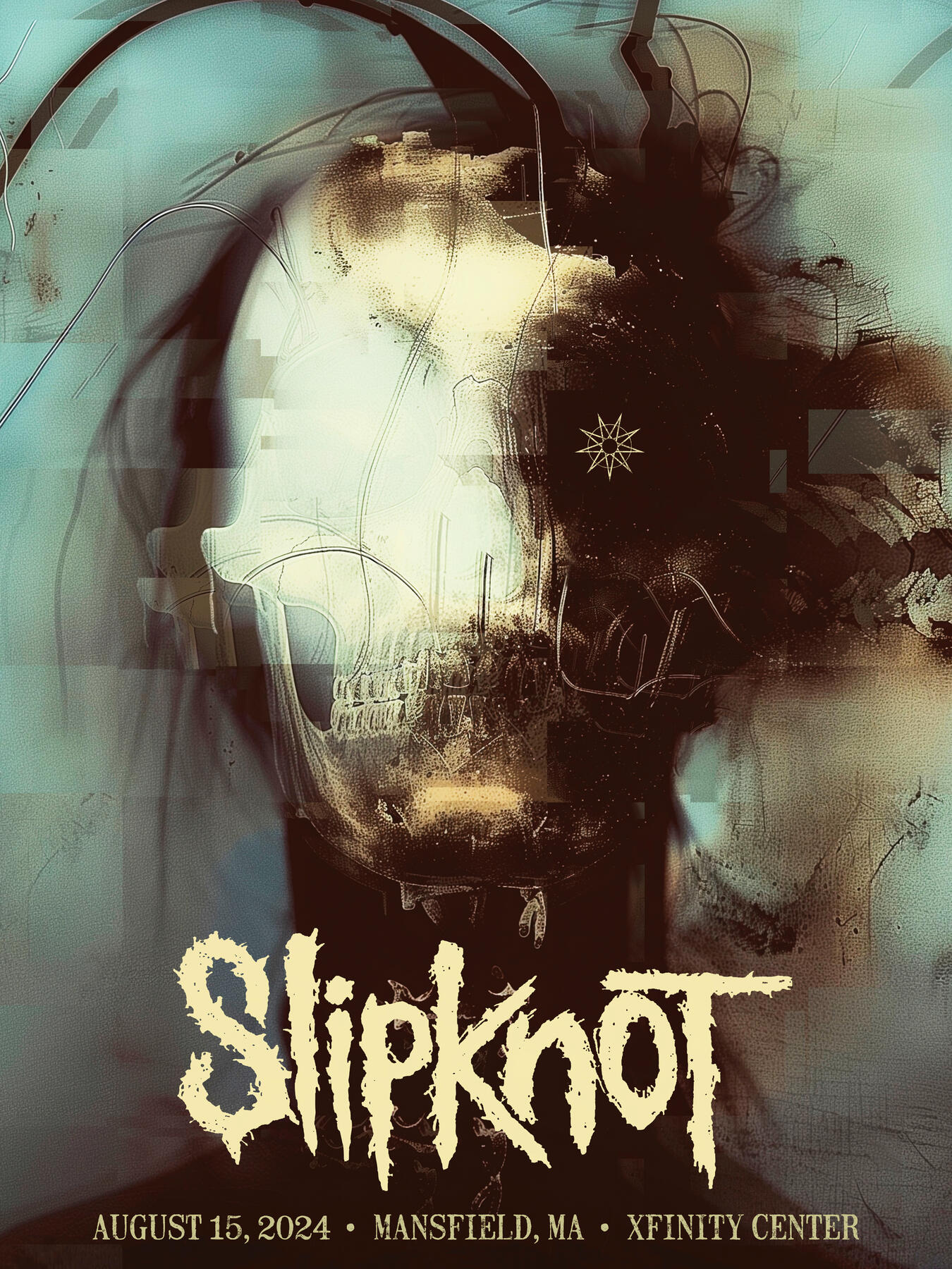 Slipknot - 25th Anniversary Tour Poster