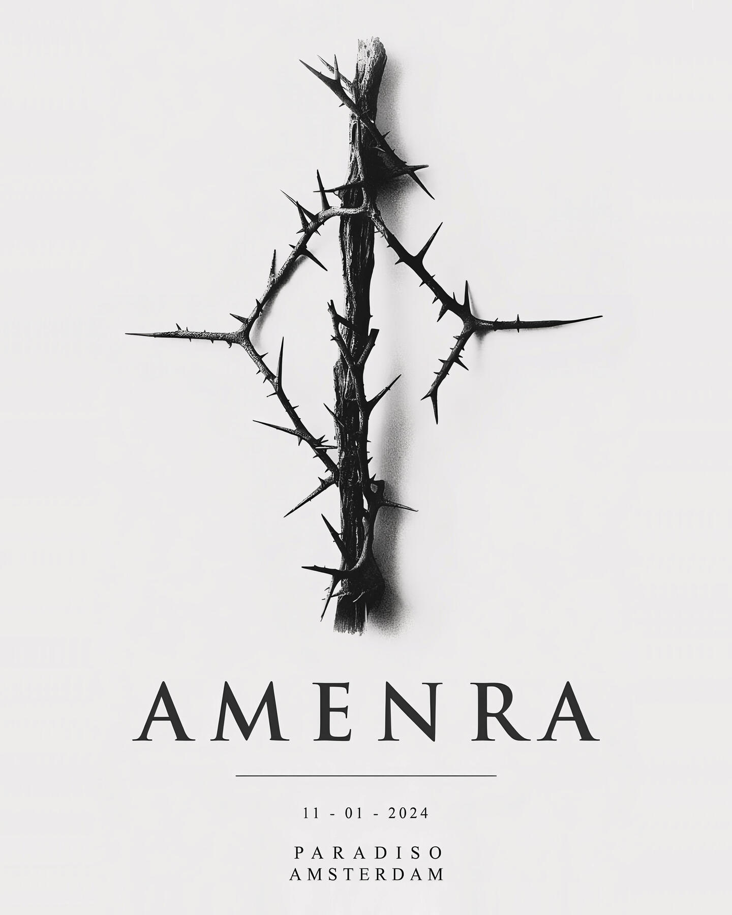Amenra - 2024 Tour Poster v2 artwork