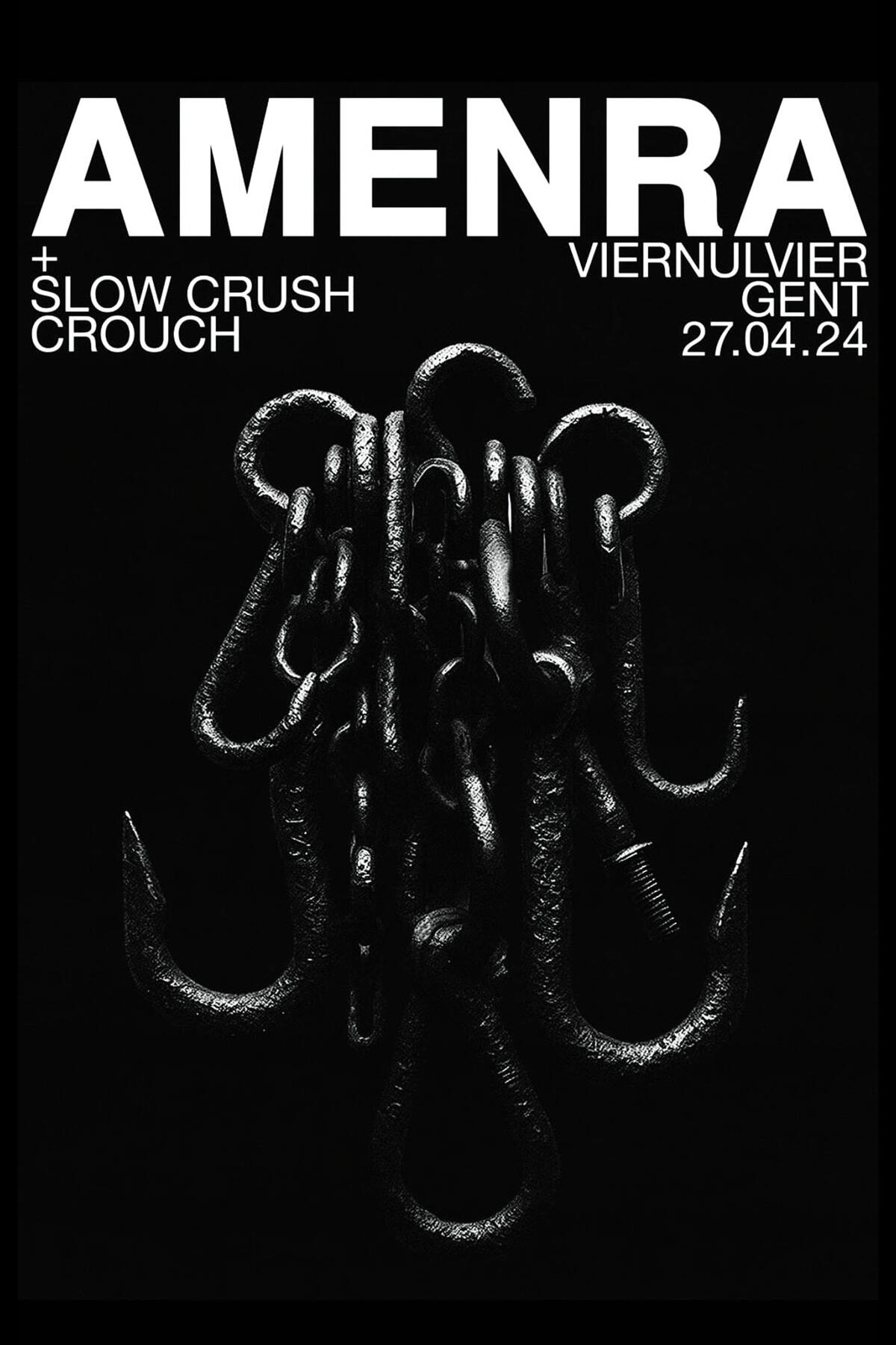 Amenra - 2024 Spring Tour Poster artwork